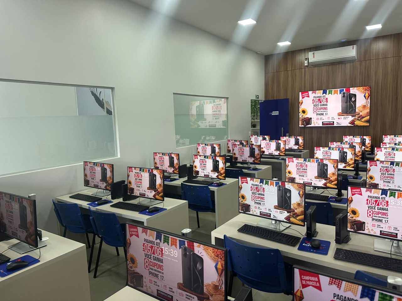 InfoFast Sinop — Sala de aula